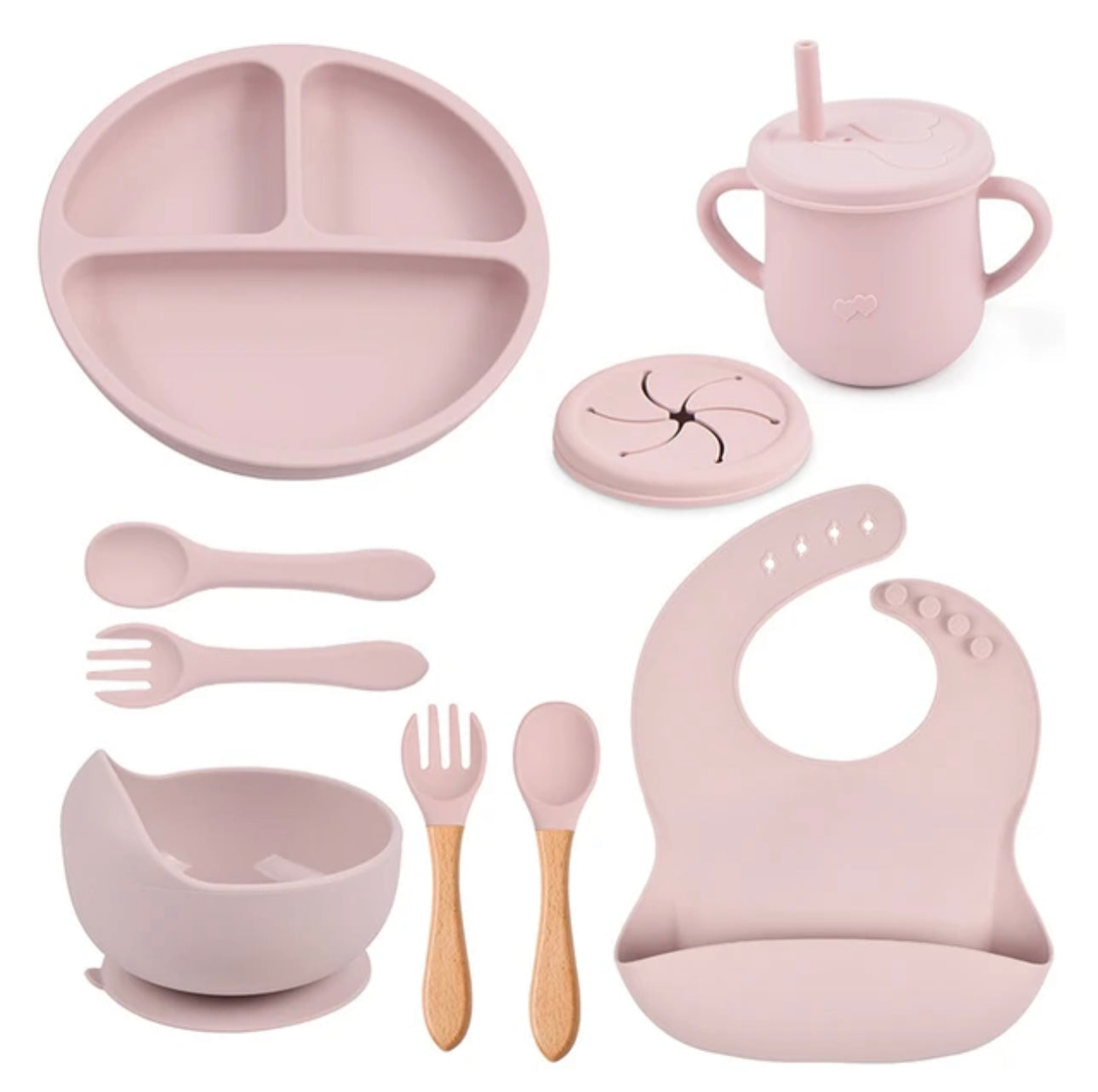 Baby Feeding Tableware 9 Piece Set