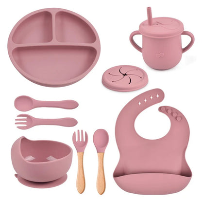 Baby Feeding Tableware 9 Piece Set