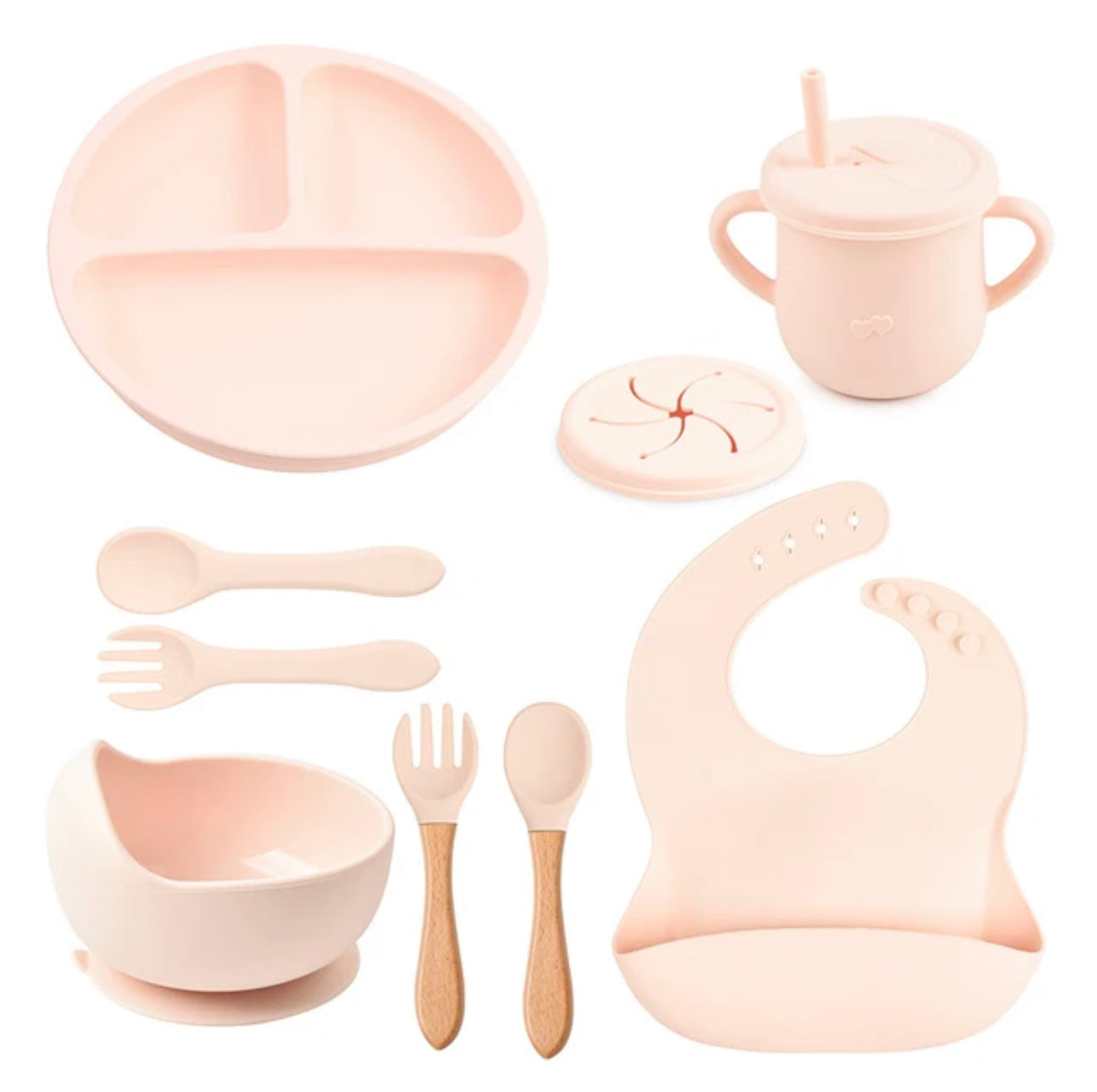 Baby Feeding Tableware 9 Piece Set