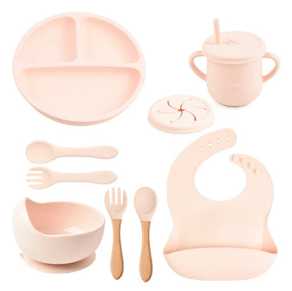 Baby Feeding Tableware 9 Piece Set