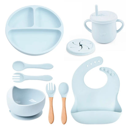 Baby Feeding Tableware 9 Piece Set