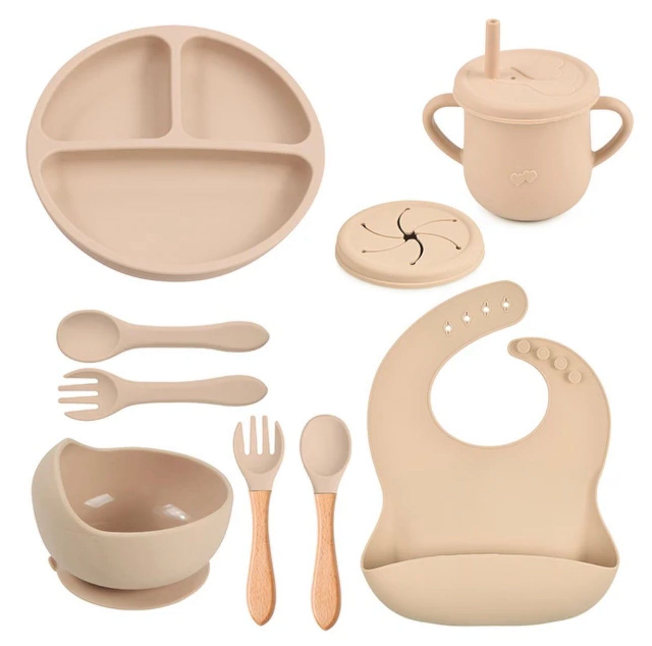 Baby Feeding Tableware 9 Piece Set