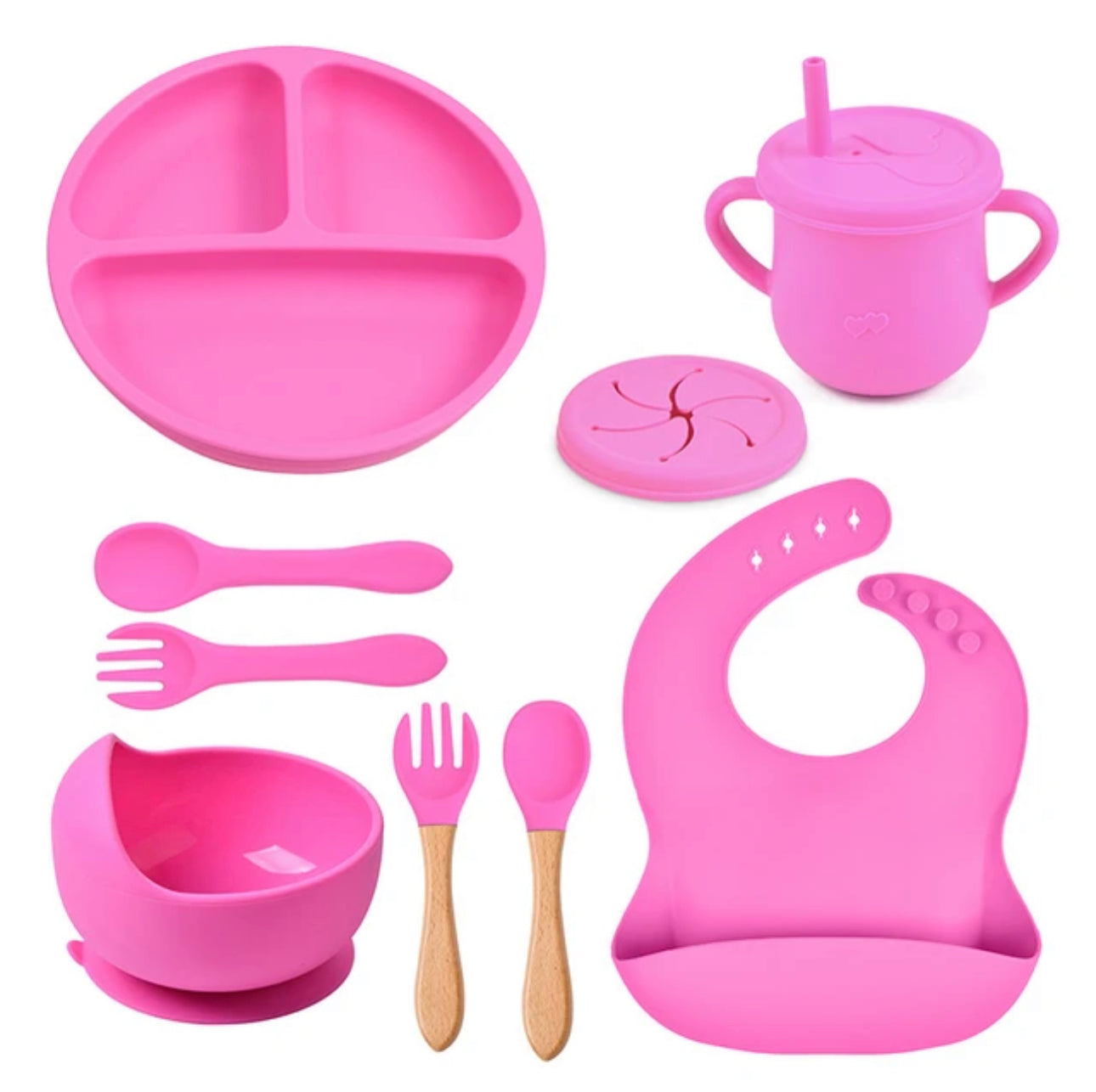 Baby Feeding Tableware 9 Piece Set