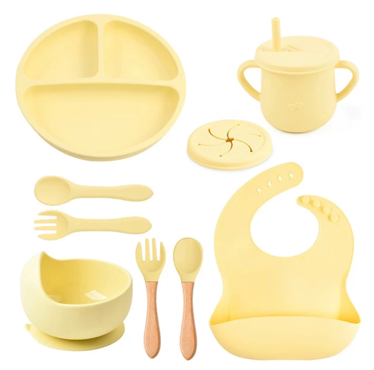 Baby Feeding Tableware 9 Piece Set