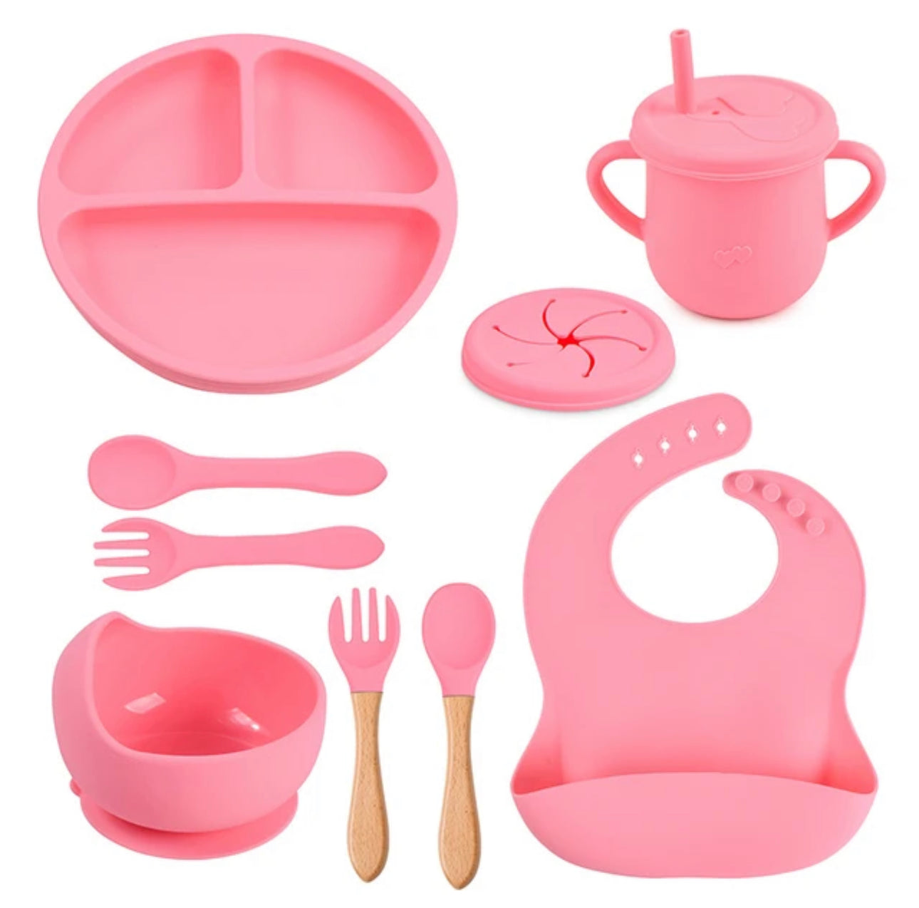 Baby Feeding Tableware 9 Piece Set