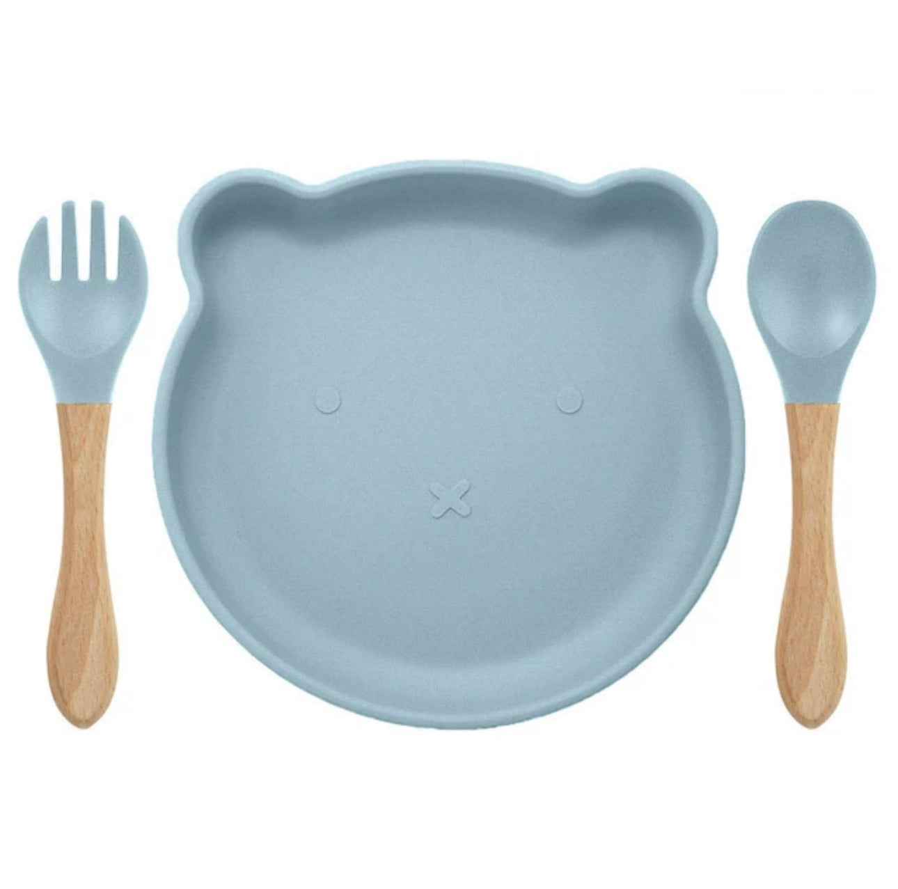 Baby Bear Plate With Spoon & Fork