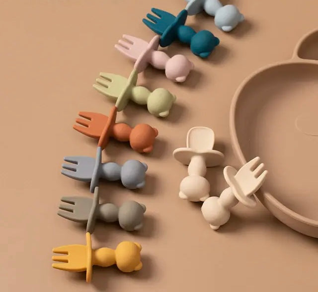 Infant Soft Silicone Feeding Tableware