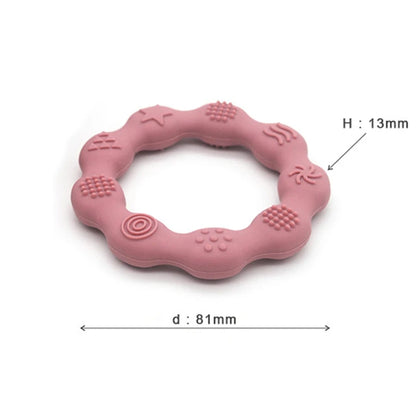 Baby Round Silicone Teether