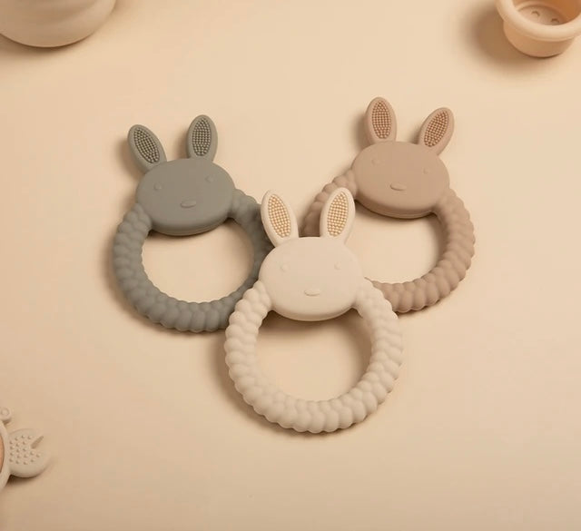 Silicone Rabbit Teether