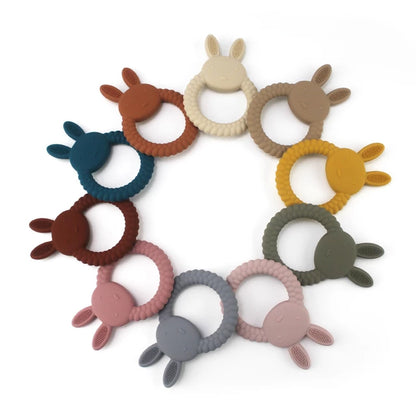 Silicone Rabbit Teether