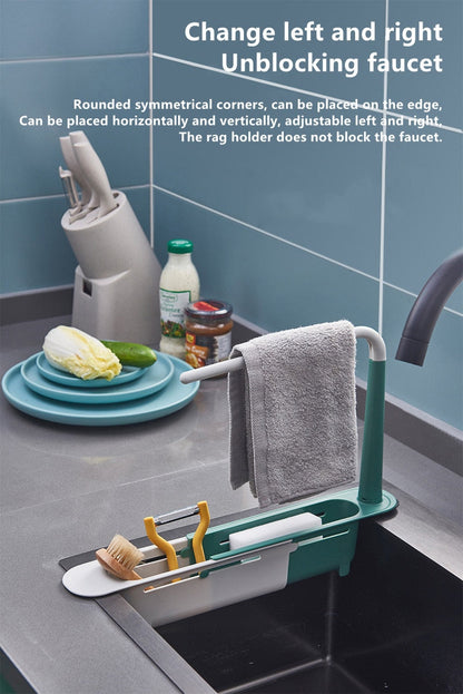 Global Purveyors Telescopic Sink Rack