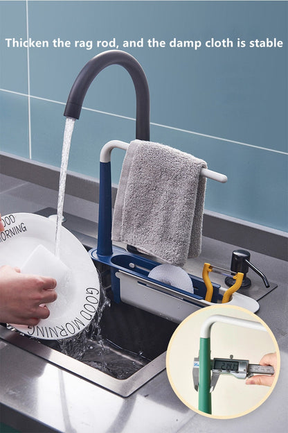 Global Purveyors Telescopic Sink Rack